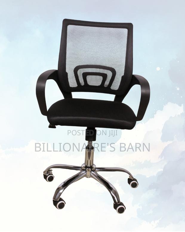 Secretarial Mesh Office Chair (Space-Saving) — Offer Valid This Week - thumbnail 3