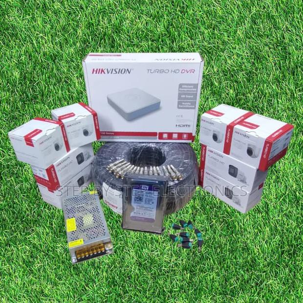 Hikvision 8 Full 1080p CCTV Cameras Complete Kit With Mobile Viewing