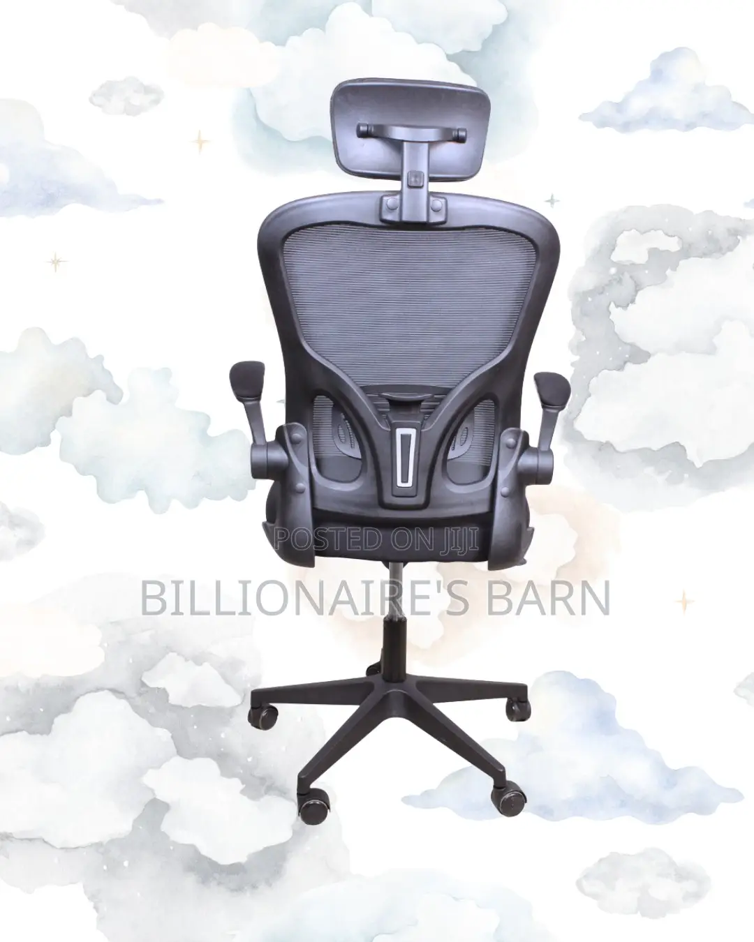 Grey Ergonomic Office Chair (Adjustable) — Hot Deal