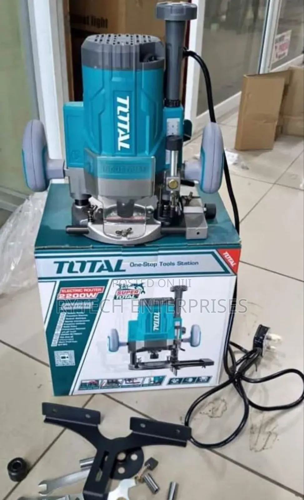 Total Electric Wood Router