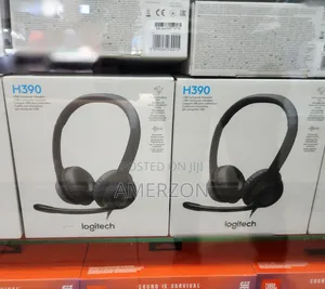 Logitech H390 Wired Headset Noise Cancelling Microphone