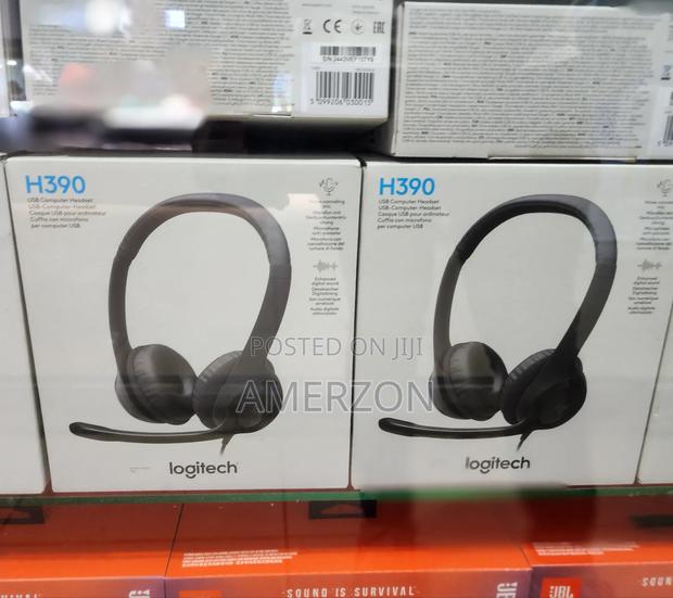 Logitech H390 Wired Headset Noise Cancelling Microphone - thumbnail 2