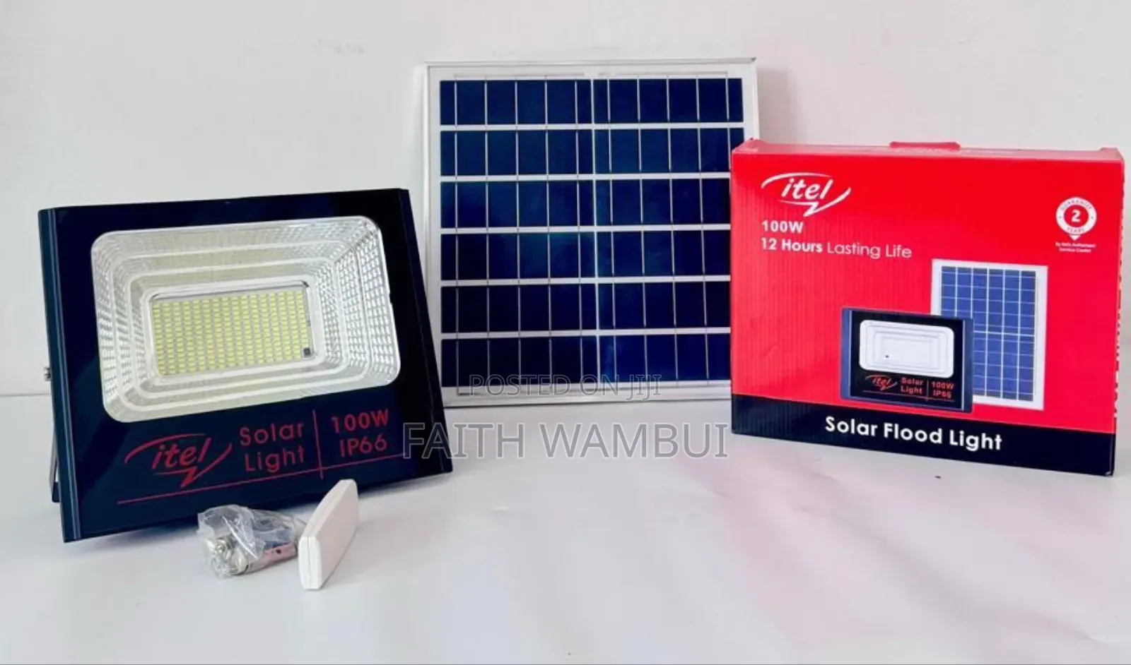 Quality 100 Watts Solar Floodlight/Solar Floodlight