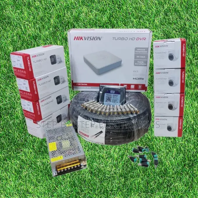 Weatherproof 8 Hikvision 1080p Full Hd High Resolution CCTV Cameras