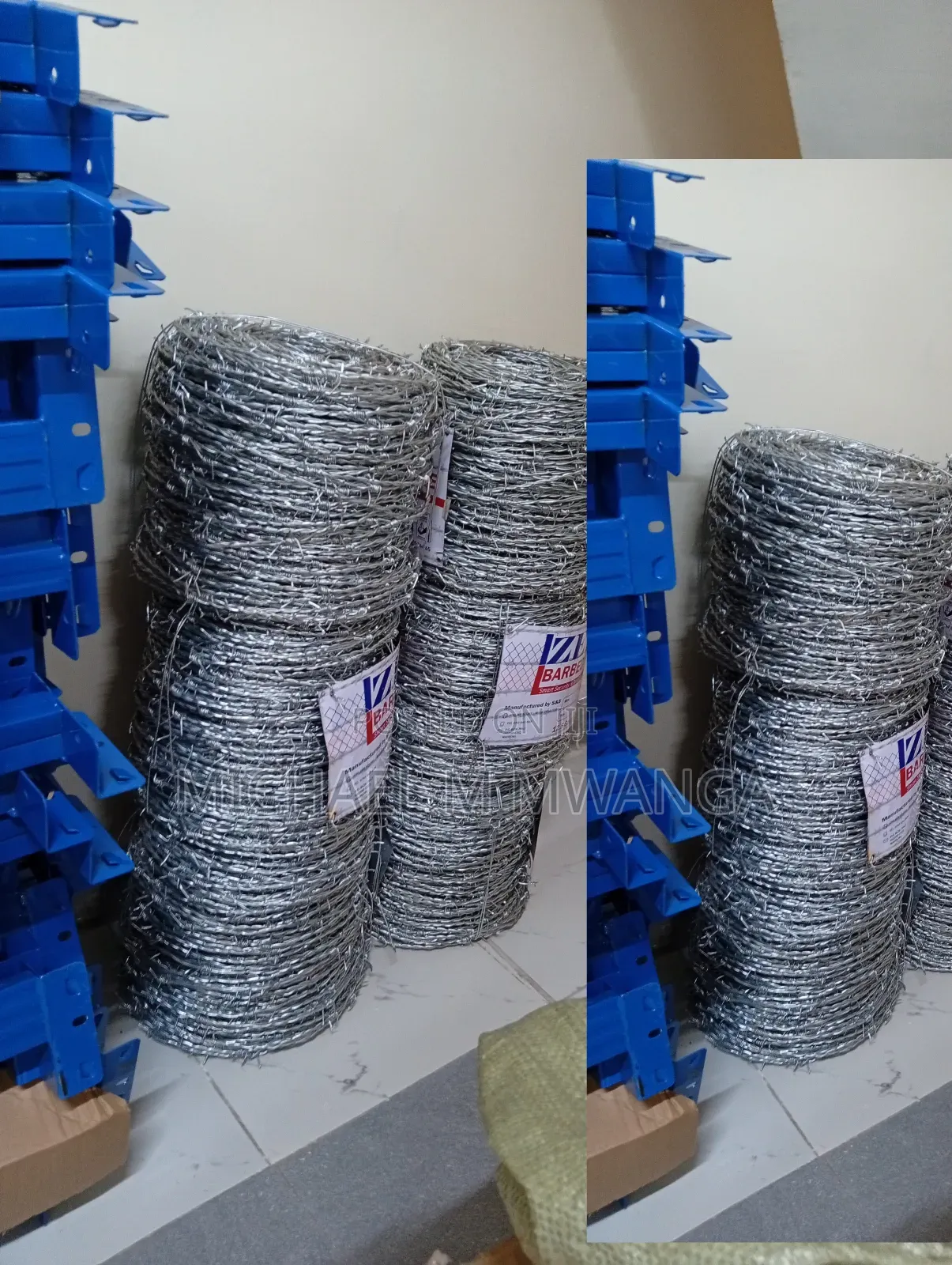 Galvanized 12.5g Barbed Wire