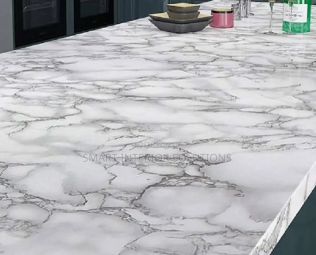 Glossy Marble Contact Paper