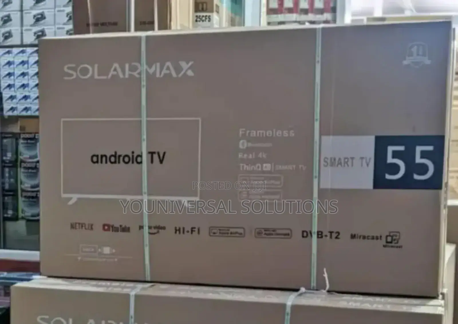 Solarmax 55 Inches Smart Android Tv