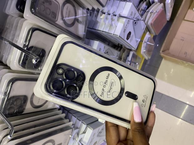 Ziye Magnetic Case Made for iPhone 15 Pro Max Plated Case - thumbnail 2