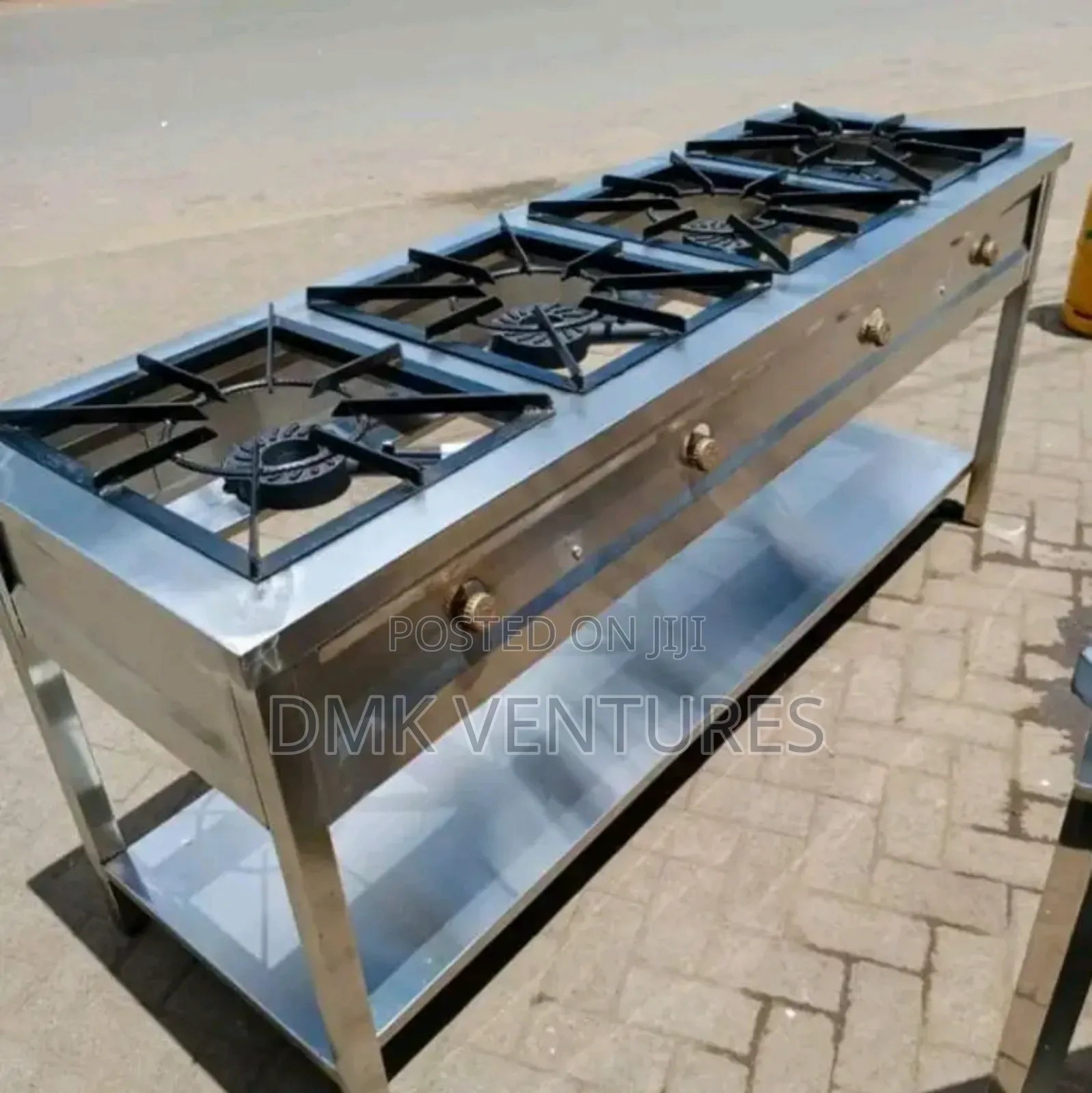 Vital Quality Stainless Four Burner Gas Cooker Available