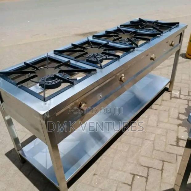 Vital Quality Stainless Four Burner Gas Cooker Available