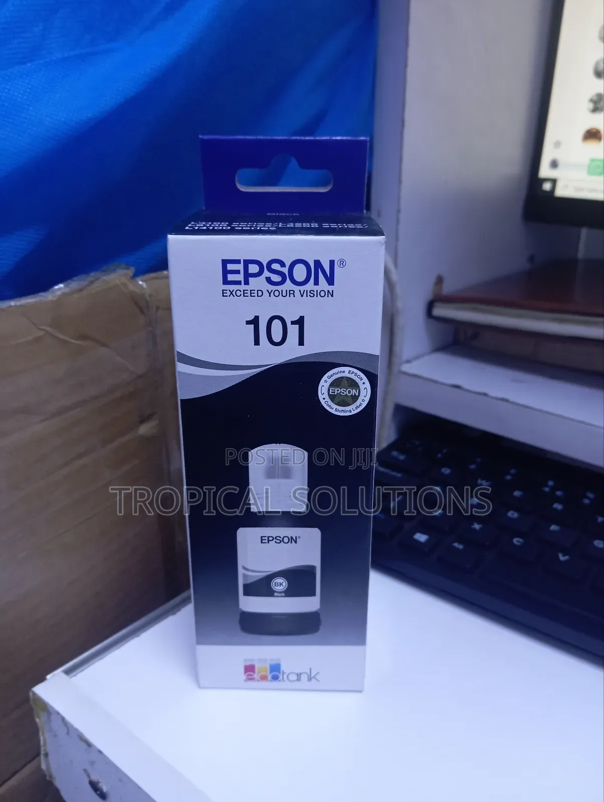 Epson 101 Ink Colour Ink Cart Epson 101 Black
