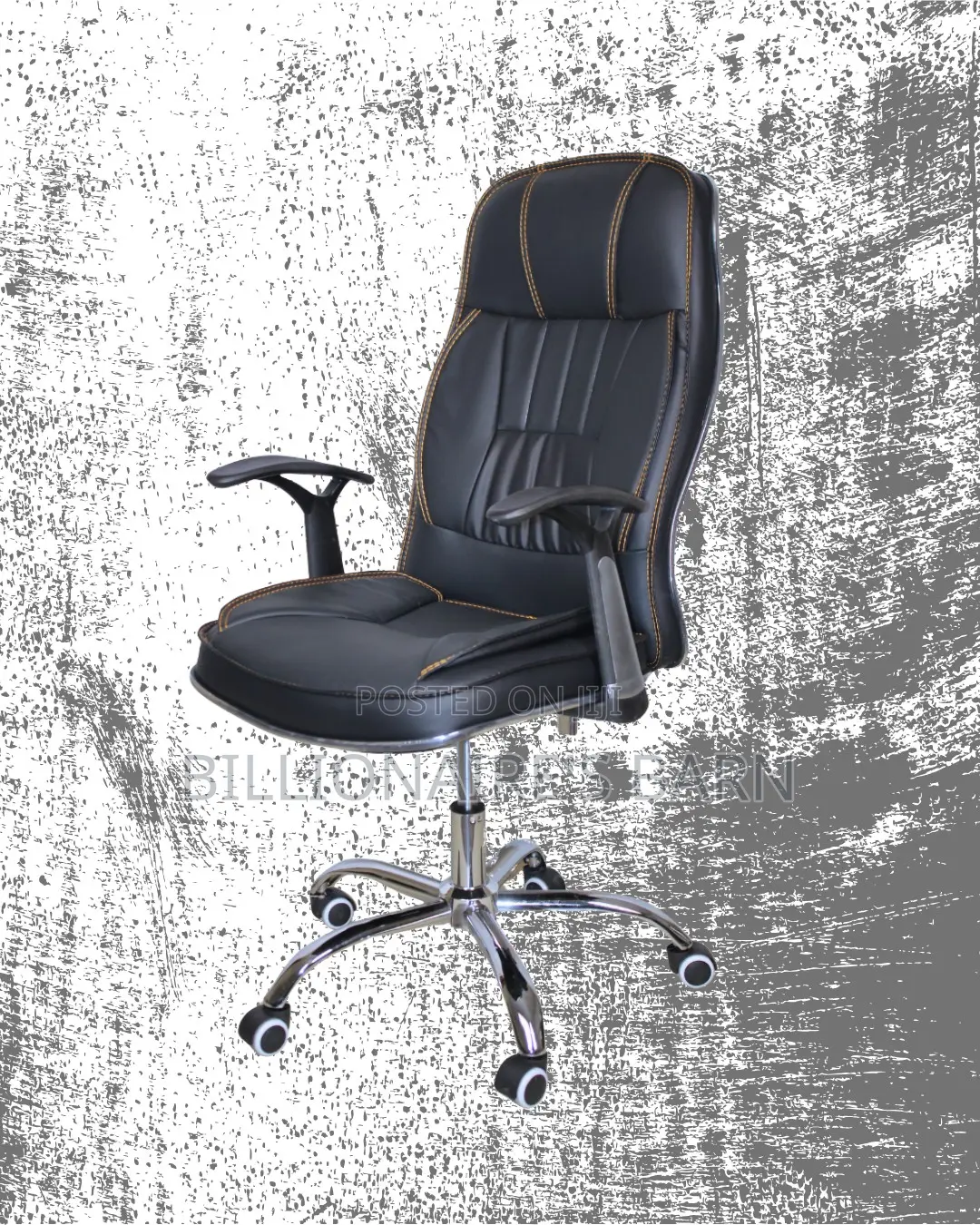 Executive Leather Office Chair | New Arrival Adjustable Height