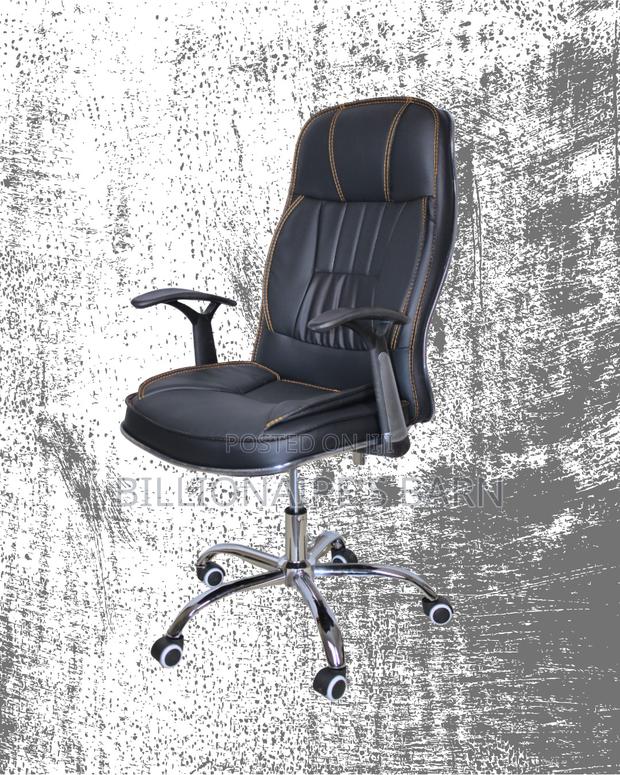 Executive Leather Office Chair | New Arrival Adjustable Height - thumbnail 2