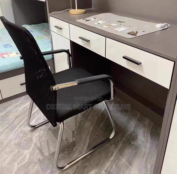 Office Chair: Fixed Mesh Guest Office Chair - thumbnail 5