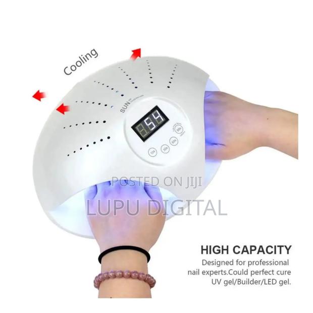 48w Smart Nail Lamp Two Hand Dryer for Gel and Polish