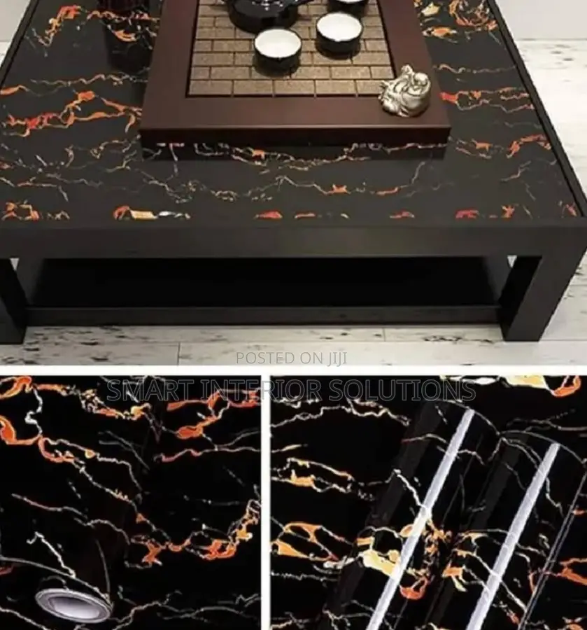Black Adhesive Contact Paper