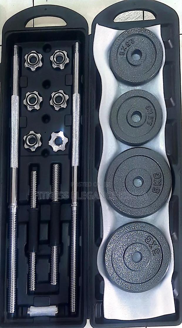 50kg Adjustable Dumbbell Set