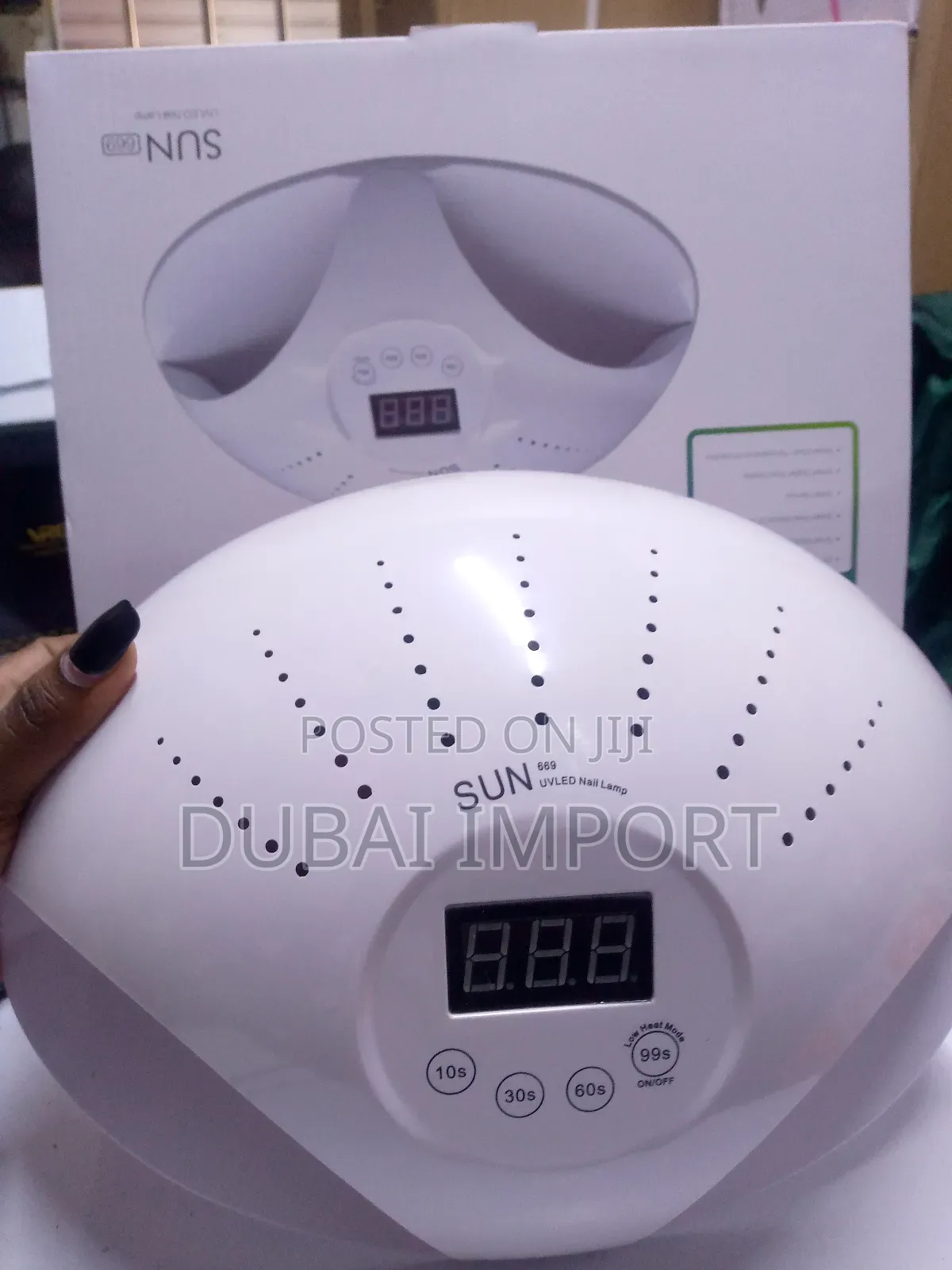 48w Smart Nail Lamp Two Hand Dryer for Gel and Polish
