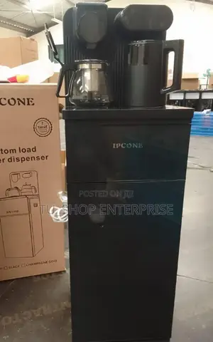 Water Dispenser!!Black Ipcone A1c Hot and Cold Bottom L