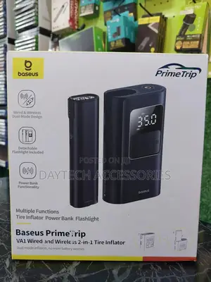 Baseus Primetrip Va1 2-in-1 Car Tire Inflator
