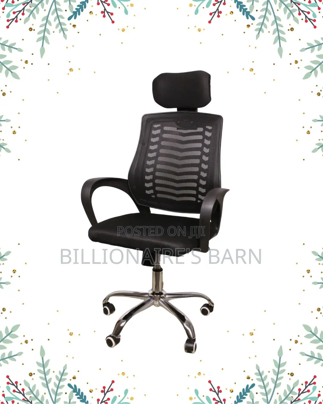 Secretarial Mesh Chair (New Arrival) — Only a Few Left