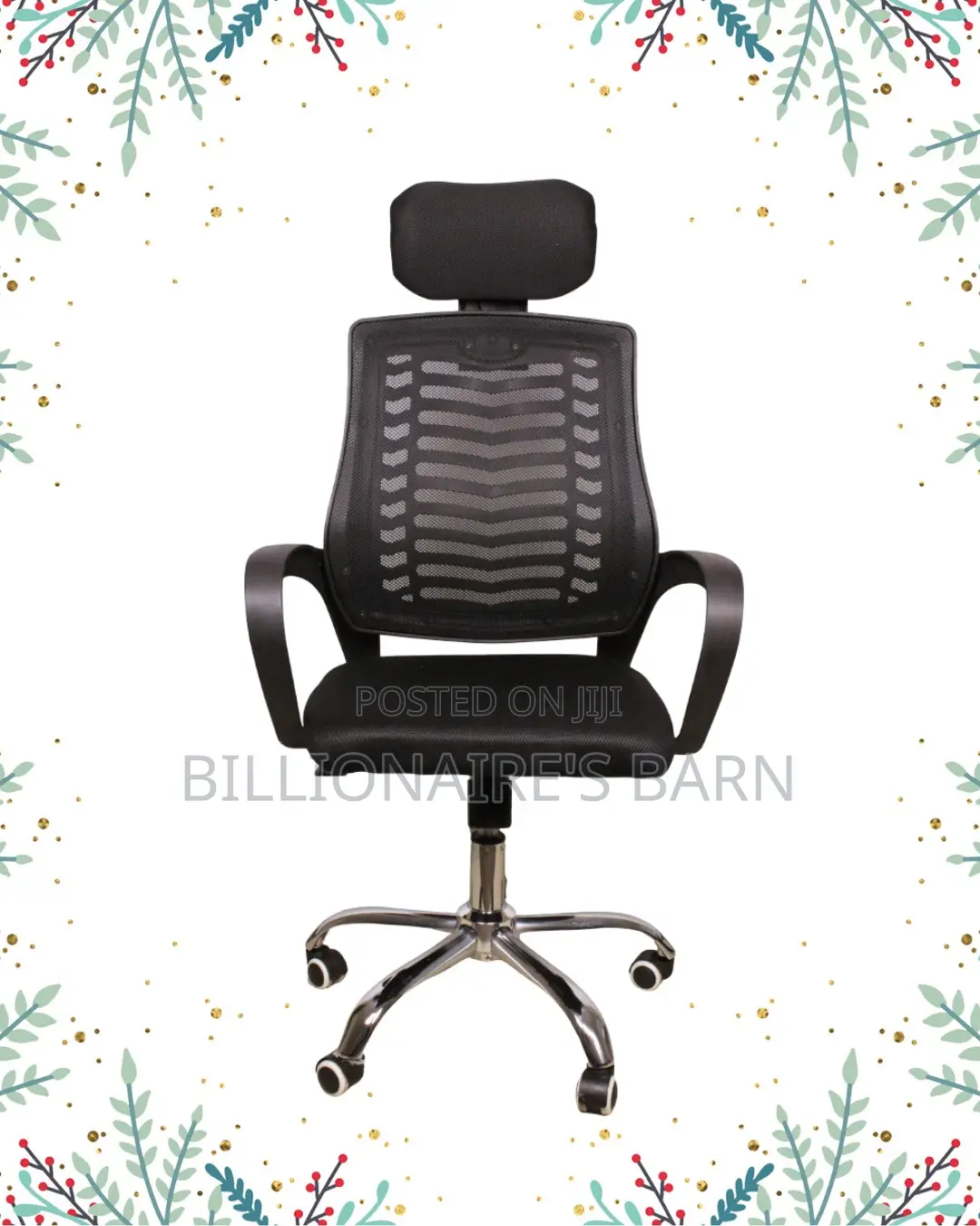 Secretarial Mesh Chair (New Arrival) — Only a Few Left
