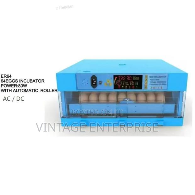 64 Automatic Egg Incubator Machine - main view
