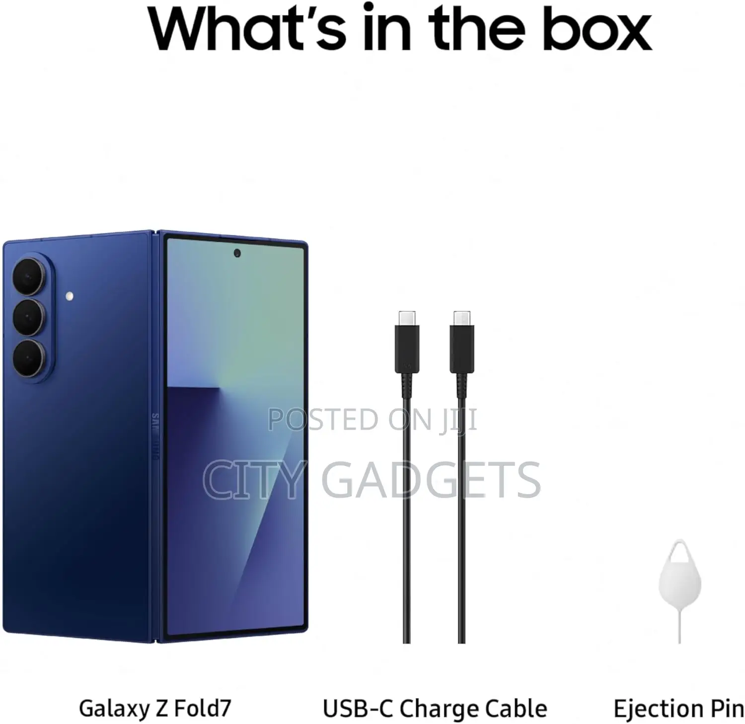New Samsung Galaxy Z Fold7 512 GB Blue
