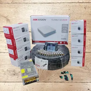 Hikvision 8 Night Vision Enabled 1080p Full Hd CCTV Cameras System Kit