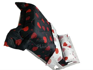 Binded Duvet. 1 Pc Duvet 1pc Bedsheet 2pcs Pillow Cases Size 5*66x66*7