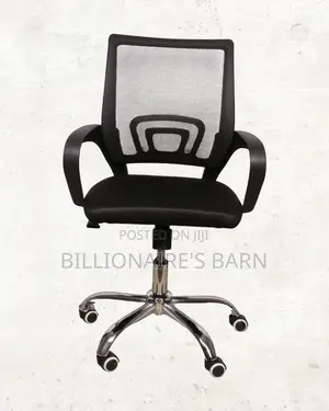Secretarial Mesh Office Chair | Supportive Adjustable Height