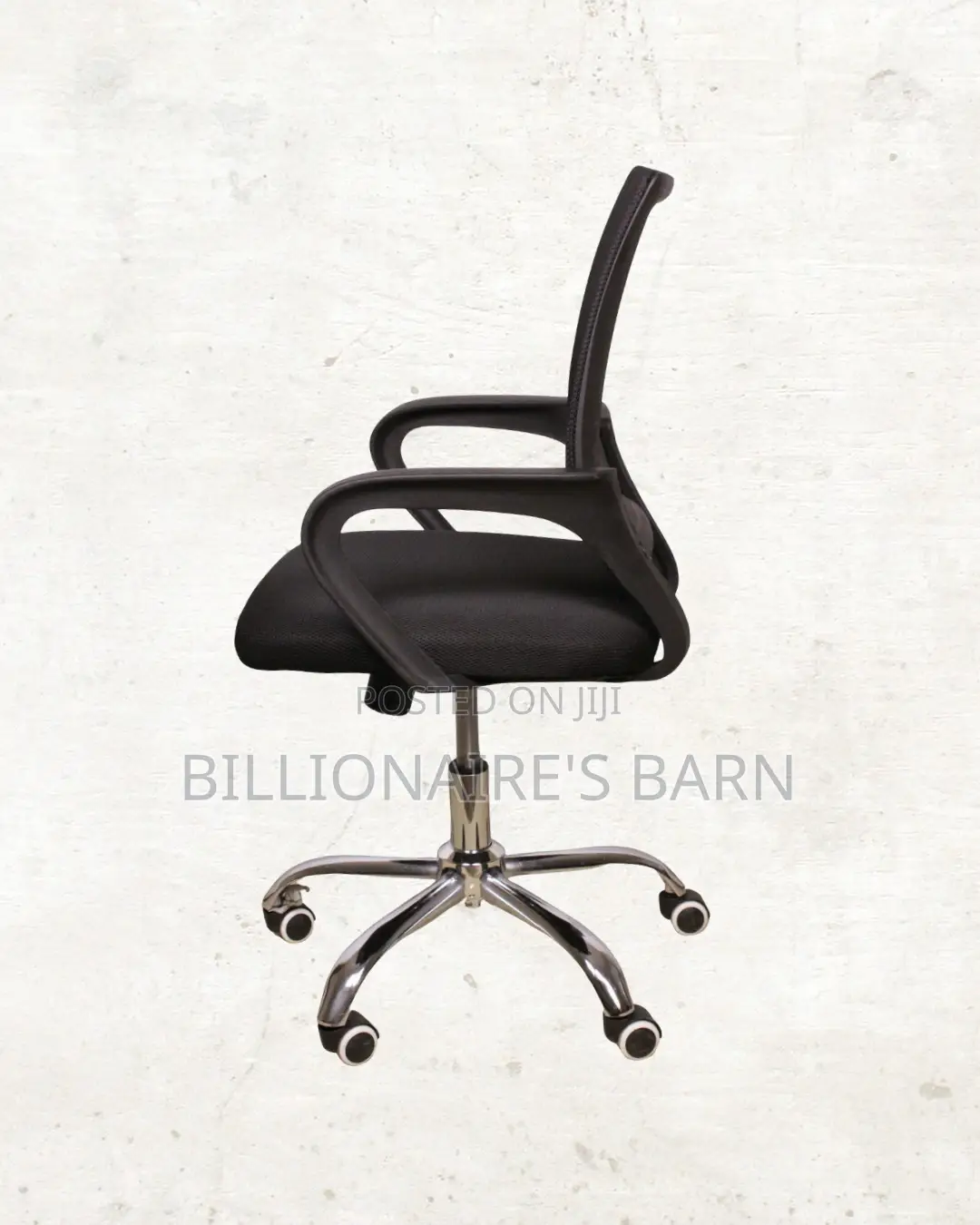 Secretarial Mesh Office Chair | Supportive Adjustable Height