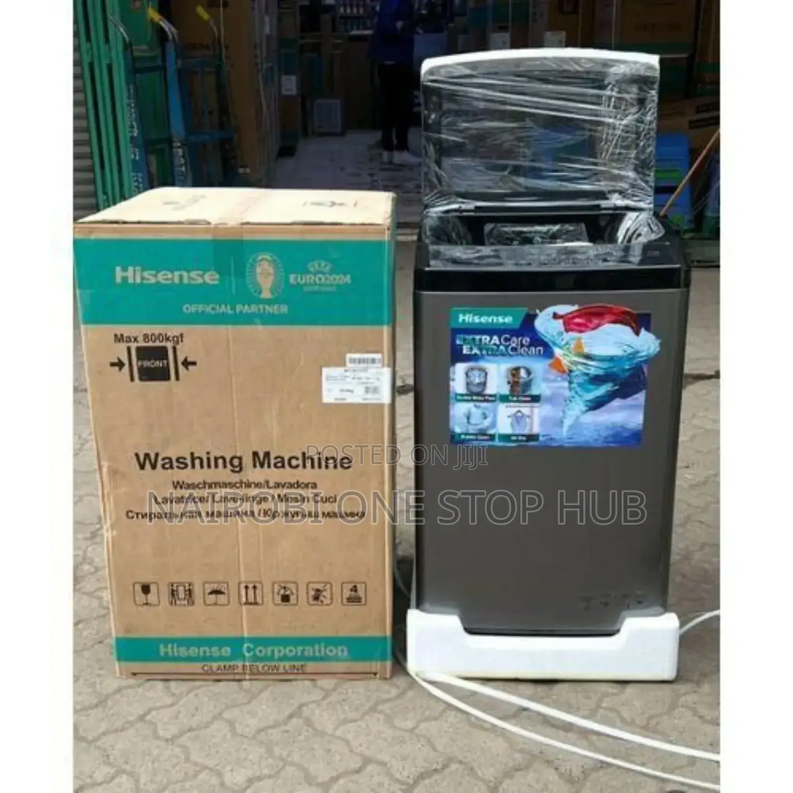 Hisense Washing Machine Top Load Fully Automatic (11kg)**