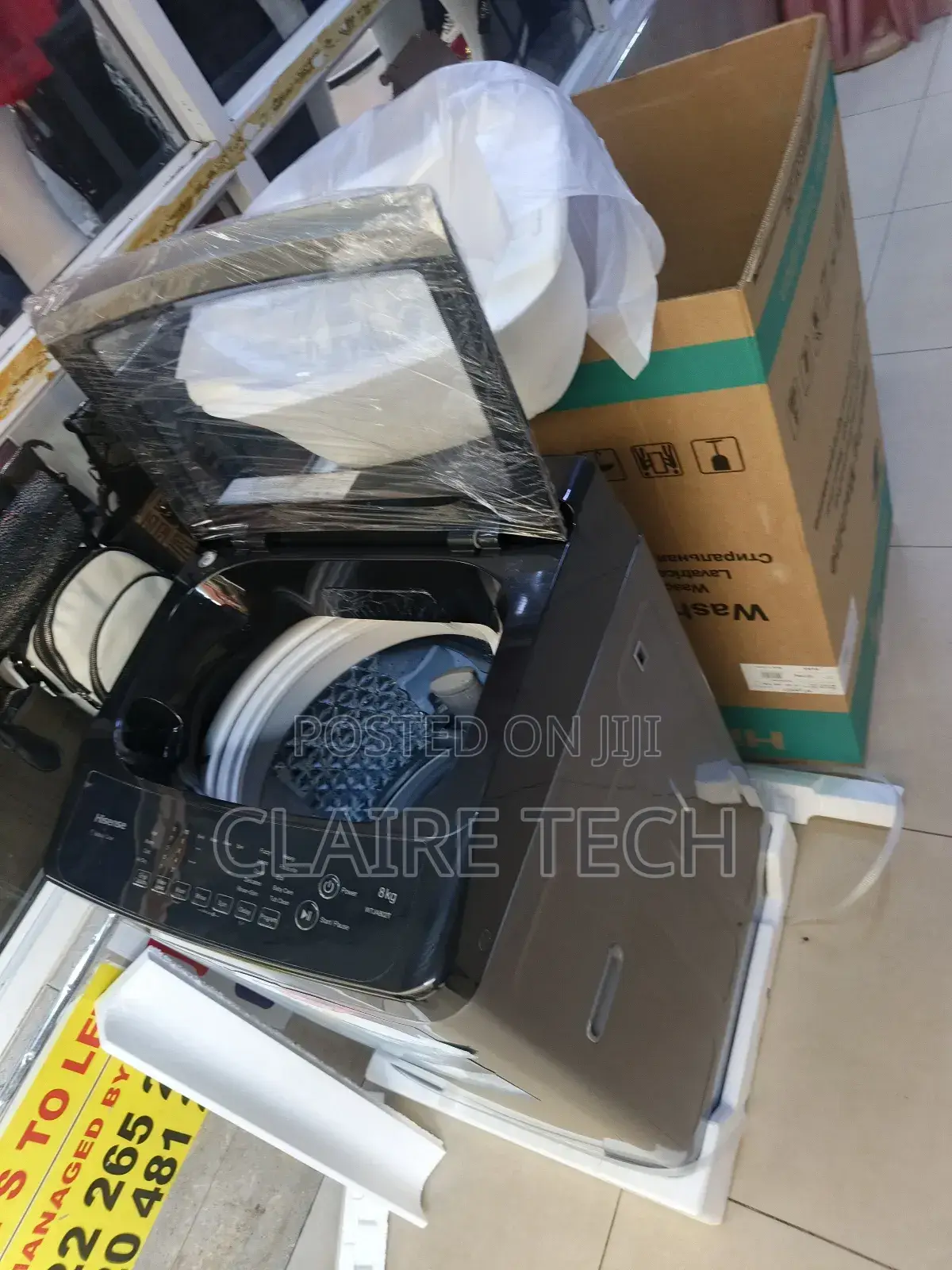 Hisense Washing Machine 8kgs Top Load