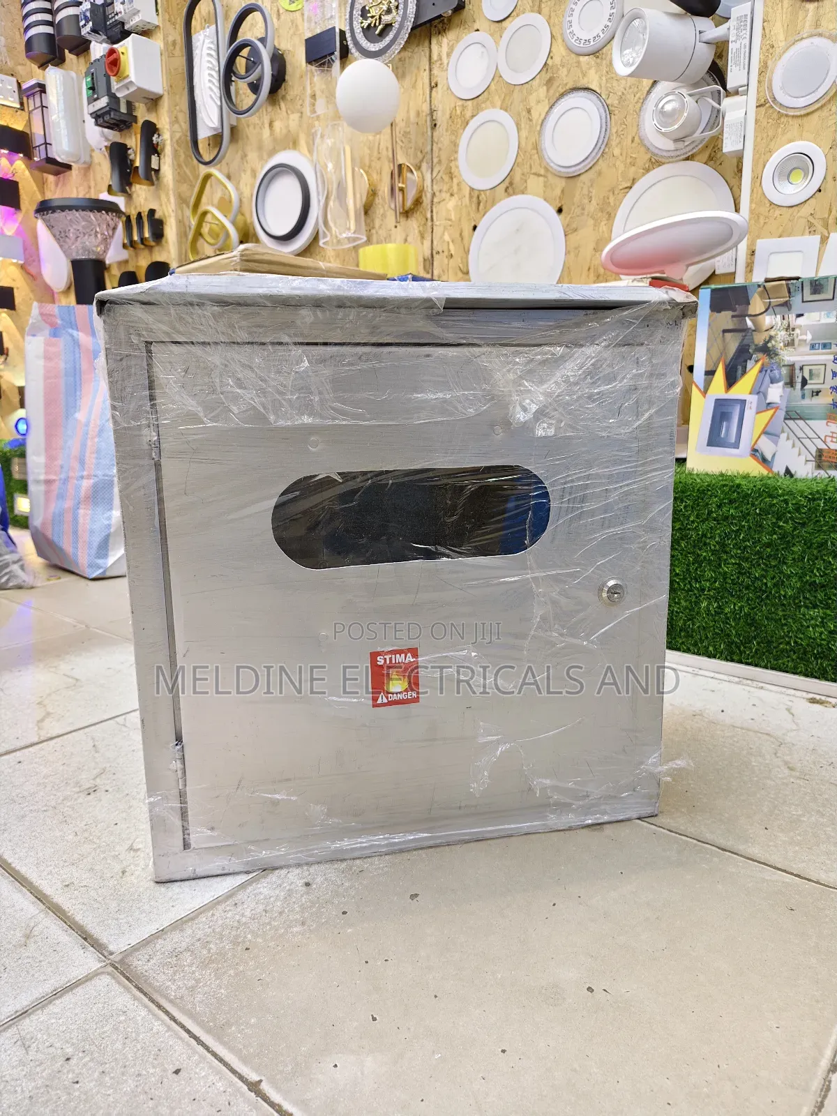 Meter Box Galvanized 18mm X18mm