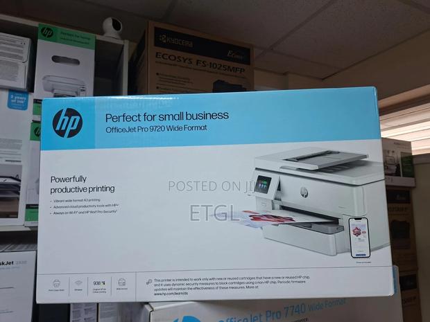 Hp Officejet Pro 9720 Wide Format All-in-One Printer - thumbnail 3