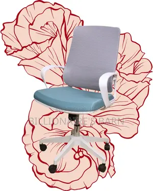 Executive White Ergonomic Mesh Office Chair — All-Day Comfort