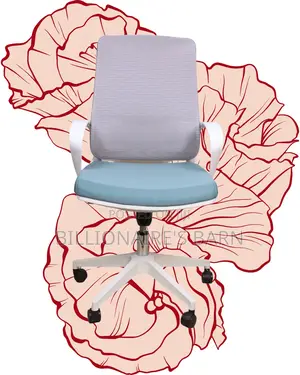 Executive White Ergonomic Mesh Office Chair — All-Day Comfort