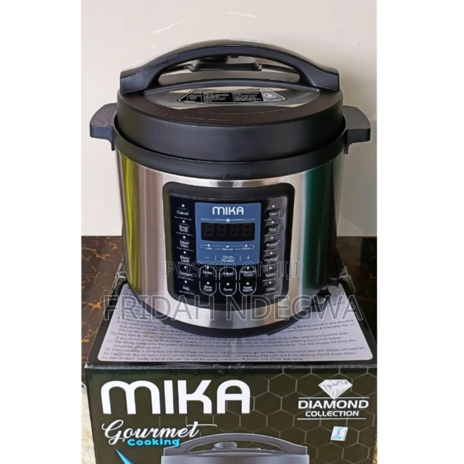 Mika 6litrees Electric Pressure Cooker