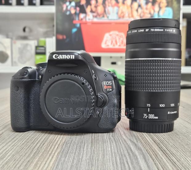 Canon Reel T3i +75-300mm Zoom Lens