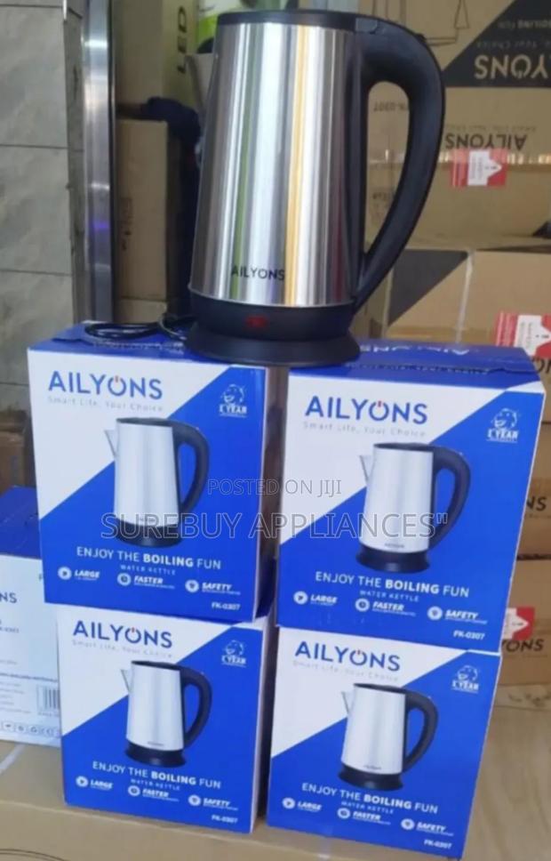 2.2 Litres Ailyons Stainless Kettle - main view