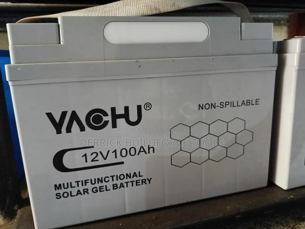 Yachu 12v 100ah Gel Battery - main view