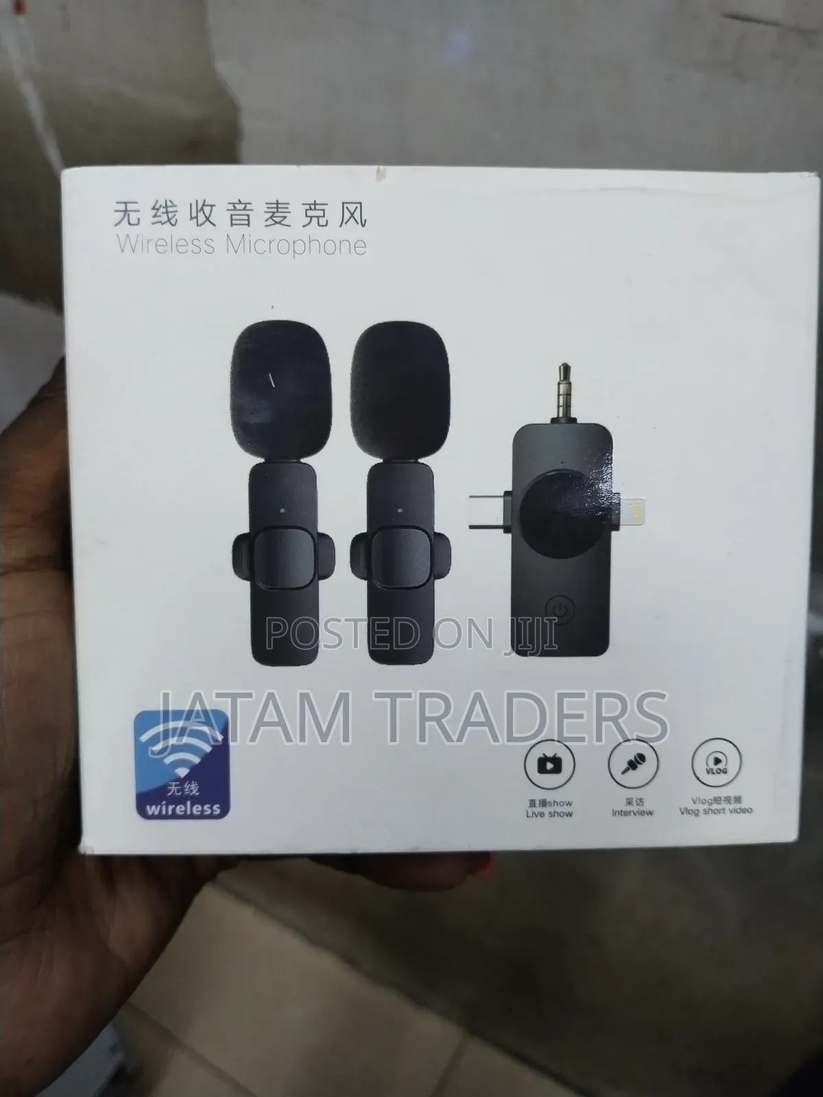 K15 Double Mic Available (Jack, Type C, iPhone)