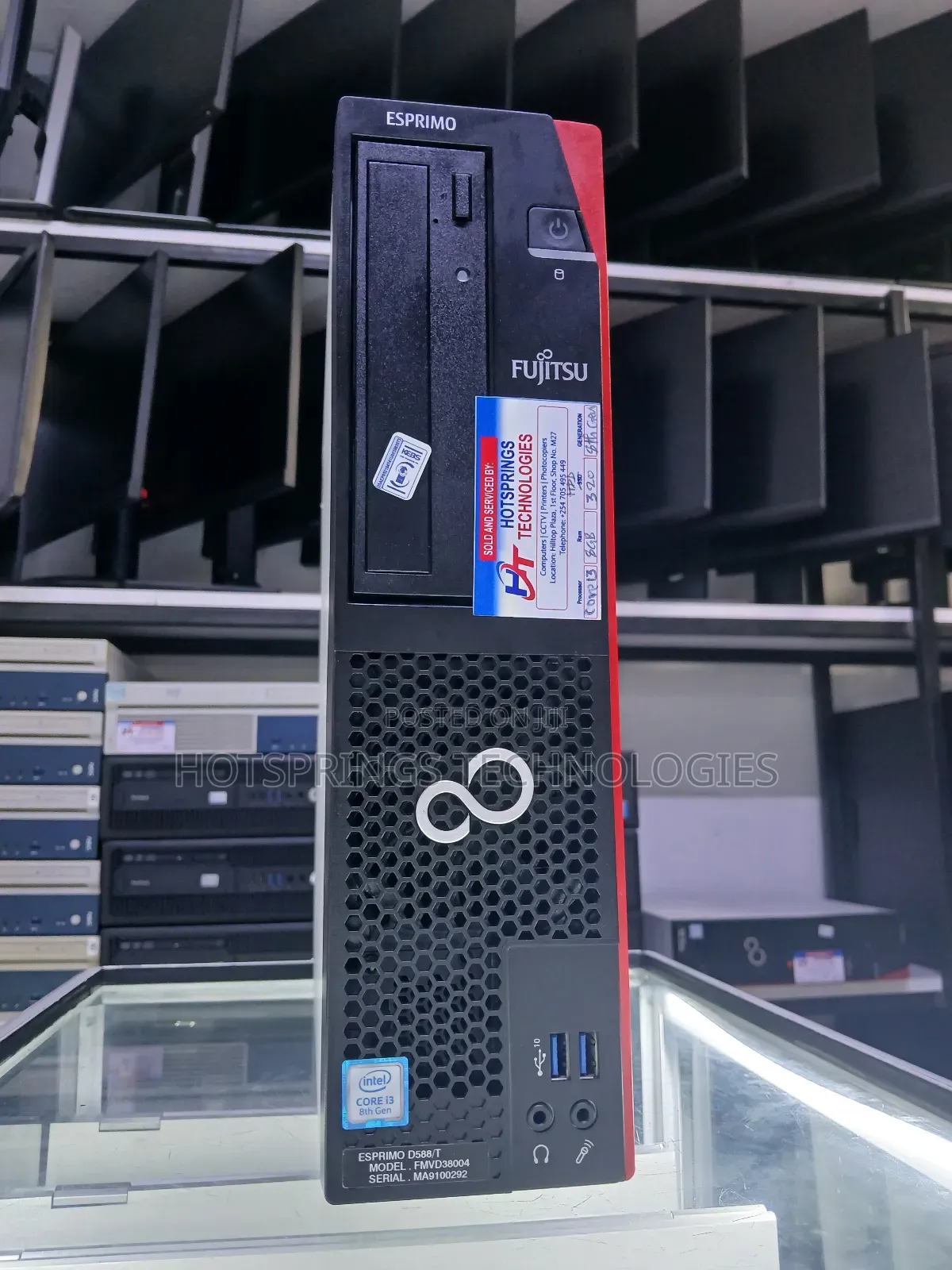 Fujitsu Esprimo D556/2/E85+ 8GB Intel Core I3 HDD 320GB