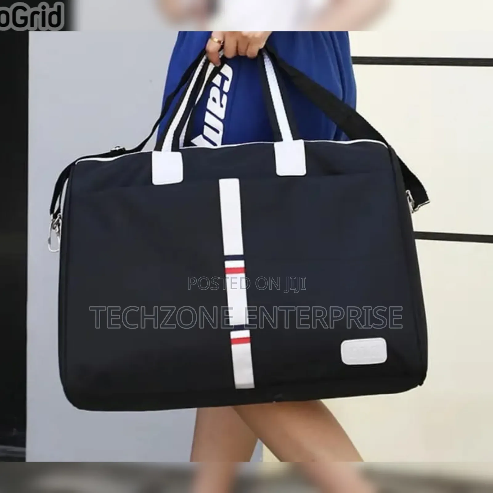 High Quality Large Travel Duffle Bag Black Color 