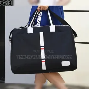 High Quality Large Travel Duffle Bag Black Color 