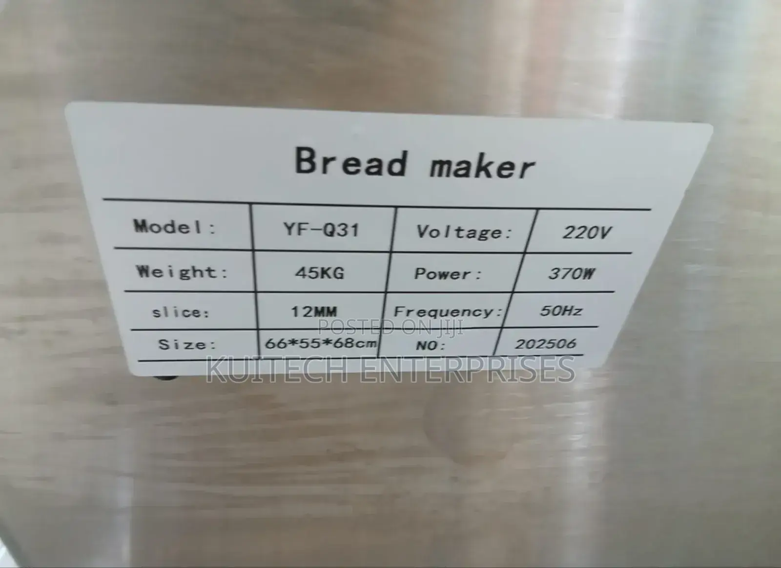 Bread Slicer/ Electric Bread Slicing Machine
