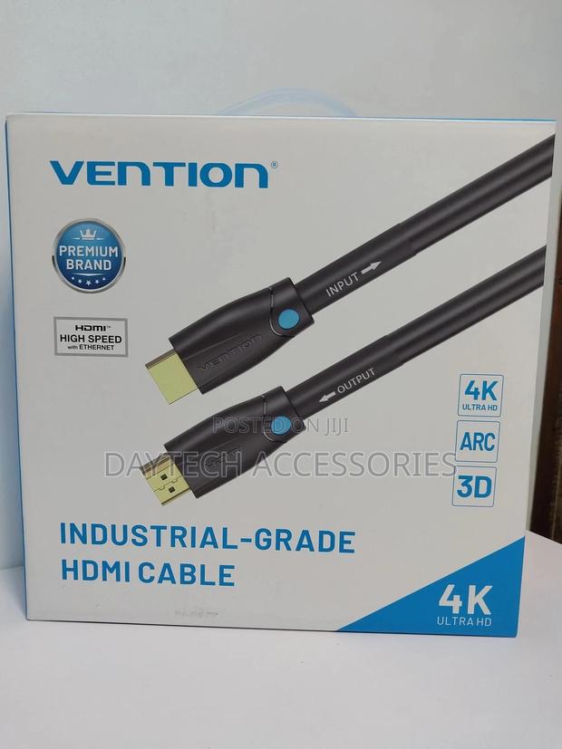 Vention Aambq Hdmi Cable Supports - 20 Meter (Black)