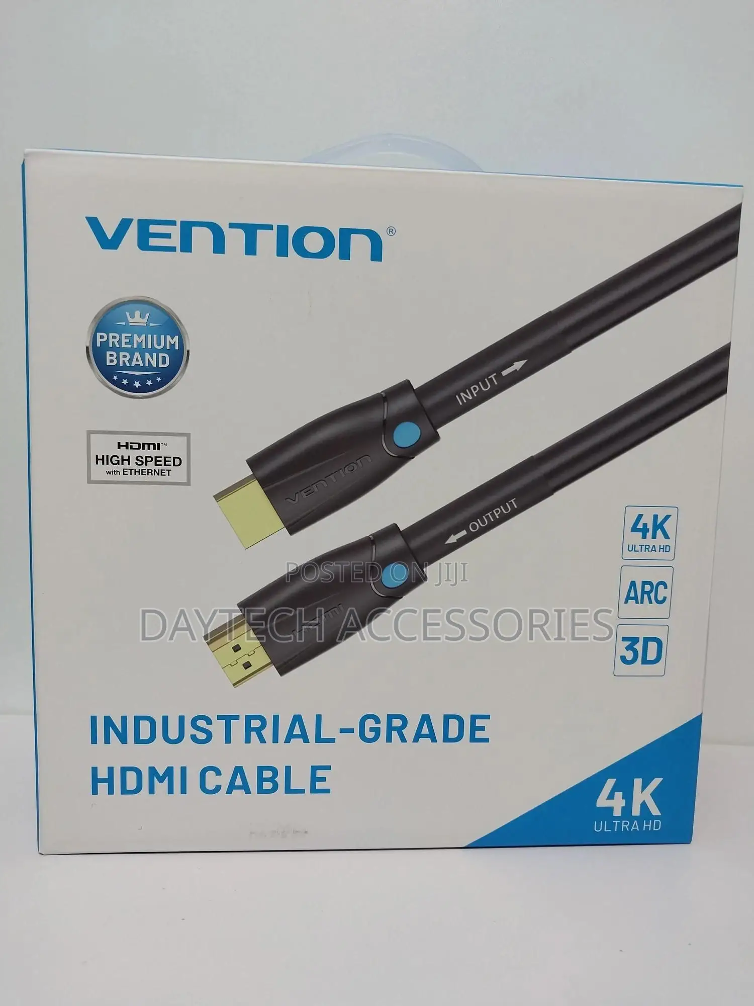 Vention Aambq Hdmi Cable Supports - 20 Meter (Black)