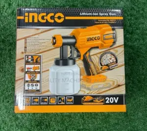 20v Ingco Total Cordless Spray Gun
